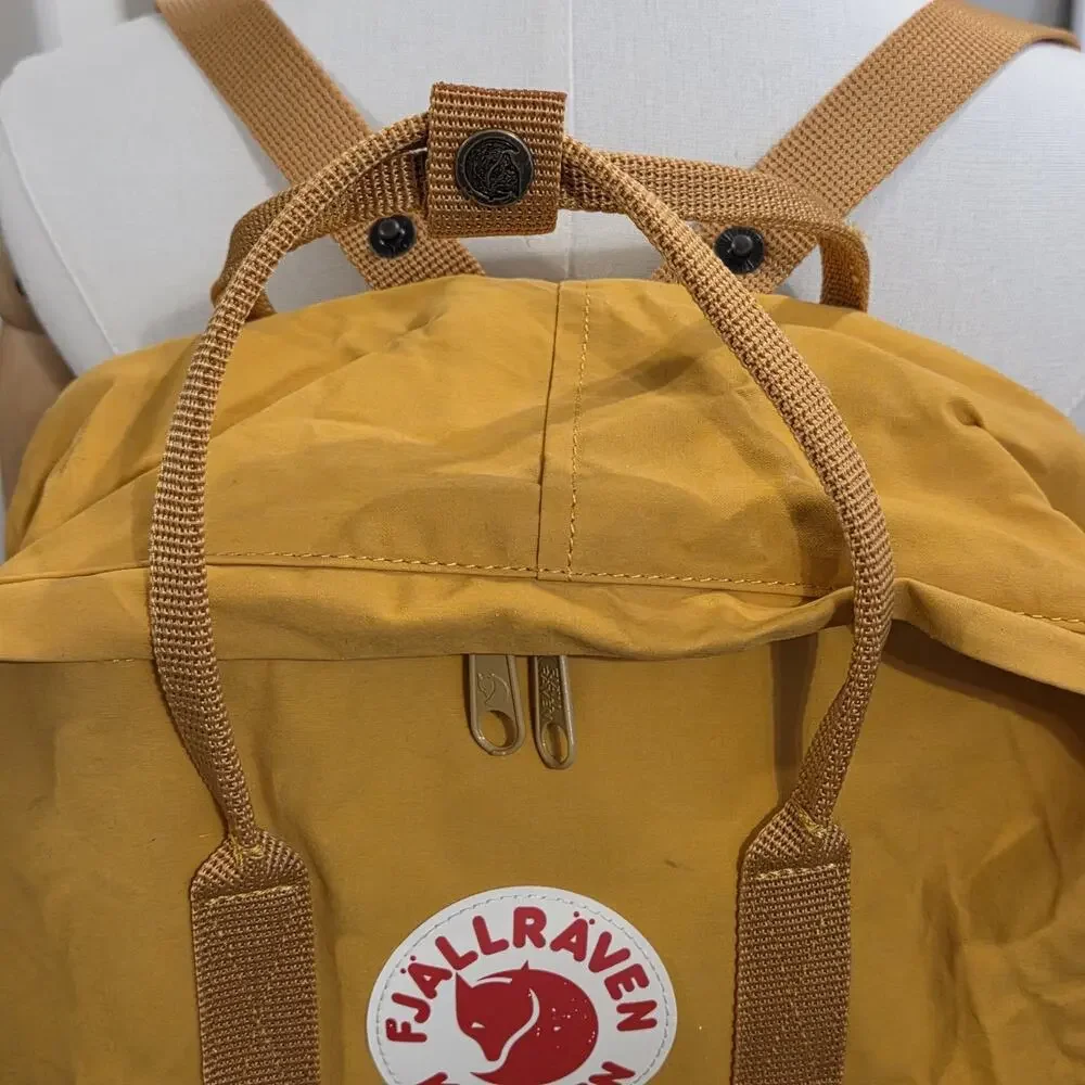 Fjallraven Kanken Classic Yellow Ochre 13